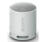 Sony SRS-XB100 - Speaker Wireless Bluetooth, portatile, leggero, compatto, da esterno, da viaggio, resistente IP67 impermeabile e antipolvere, batteria da 16 ore, cinturino versatile, chiamate in vivavoce - Grigio