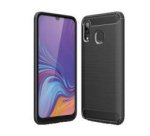 DLH Coque silicone noire pour Samsung Galaxy A20e (SM-A202)