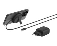 Belkin WIA011KQBK chargeur d'appareils mobiles Casque, Smartphone Noir USB Recharge sans fil Charge rapide Intérieure