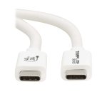 Tripp Lite U521-1P0M-WH câble USB USB4 Gen 2x2 1 m USB C Blanc