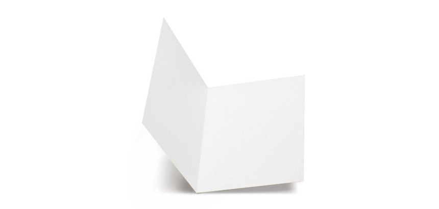 Cartellina semplice Acqua - 200 gr - A4 - bianco - cartoncino bristol - Favini - conf. 50 pezzi