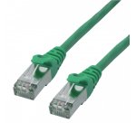 MCL FCC6ABMSHF-5M/V câble de réseau Vert Cat6a S/FTP (S-STP) Rond