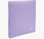 Classeur 4 anneaux 30 mm polypropylène Chromaline Pastel - A4 Maxi - Couleurs assorties