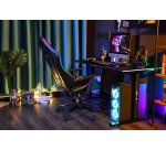 The G-Lab K-SEAT ELECTRON EX Silla para videojuegos universal Asiento acolchado Negro