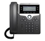 Cisco 7841 teléfono IP Negro, Plata 4 líneas LCD