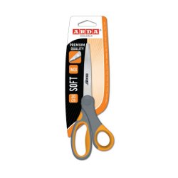 ARDA FD2019 stationery/craft scissors Office scissors Straight cut Grey, Orange