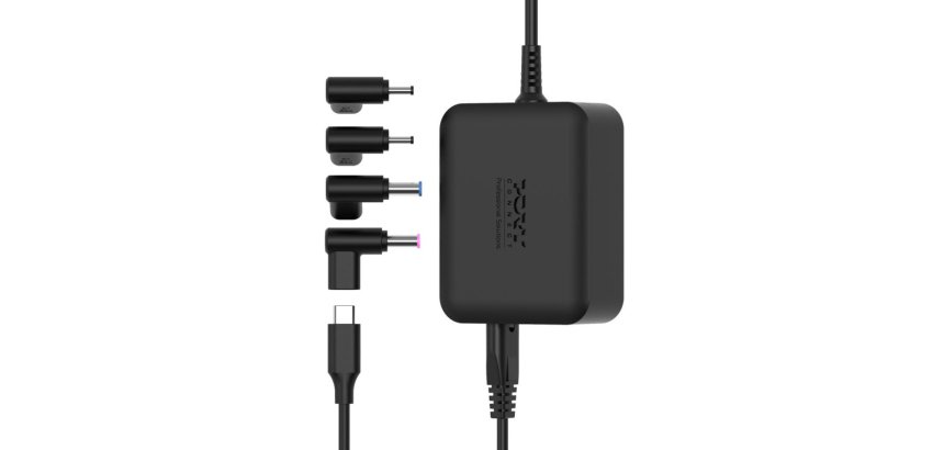 Port Designs 904100ACTOEU adaptateur de puissance & onduleur Intérieure 100 W Noir