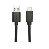 Câble USB 3.0 USB-A/Type-C Mâle/Mâle 1m Noir 570311