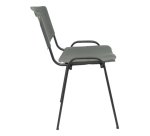 PIQUERAS Y CRESPO NOWY STYL Pack 2 sillas Iso plastic PVC gris Hard seat Hard backrest