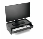 Tiroir durable support moniteur effect grande        capacite coloris anthracite