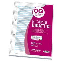 Blasetti 7435 writing notebook A4 40 sheets Blue, White