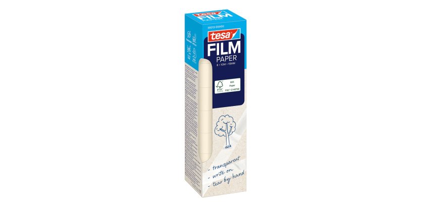 TESA tesafilm PAPER 10 m Transparent 8 pc(s)