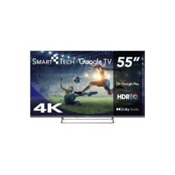 Smart-Tech 55UG02V TV 139.7 cm (55") 4K Ultra HD Smart TV Wi-Fi Grey 260 cd/m²