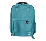 Pantone PT-BPK0021G backpack Casual backpack Aqua colour Polyethylene, Polyurethane (PU)