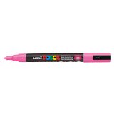 Marqueur posca pc3m gouache encre inodore toutes surfaces pointe fine conique couleur opaque couvrante rose