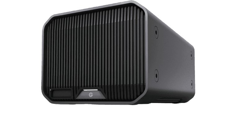 Western Digital G-RAID SDPHK2H-036T-MBAAD disque dur externe 36 To 7200 tr/min USB Type-C 3.2 Gen 2 (3.1 Gen 2) Noir