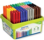 Giotto Turbo Maxi felt pen Black, Blue, Brown, Green, Grey, Light Blue, Orange, Pink, Red, Violet, Yellow 108 pc(s)