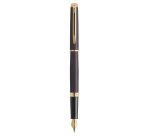 Stylo-plume waterman hemisphere metallic capuchon  clip pointe fine coloris noir lave coffret cadeau