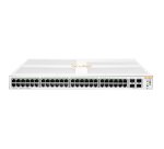 HPE Aruba Networking Aruba Instant On 1930 48G Class4 PoE 4SFP/SFP+ 370W Géré L2+ Gigabit Ethernet (10/100/1000) Connexion Ethernet, supportant l'alimentation via ce port (PoE) 1U Blanc