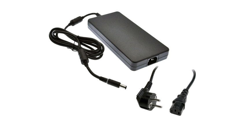 DLH Alimentation secteur 240W pour PC portables DELL / ACER / ASUS / FUJITSU / MSI - Chargeur 19V 12.6A 240W - Connecteur K1 (7.4x5.0mm avec pin) - Câble secteur inclus