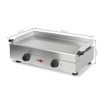 Plancha Krampouz Plancha Saveur inox electrique SAVEUR PFSV2AA-KR