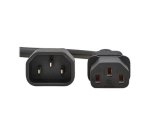 Eaton P004-01M-EU câble électrique Noir 1 m IEC C13 IEC C14