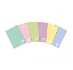 Blasetti One Color Pastel writing notebook A4 21 sheets Multicolour