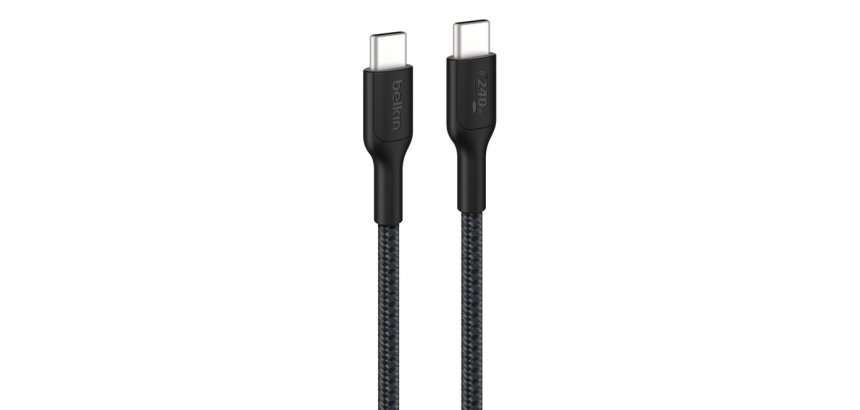 Belkin BoostCharge Pro câble USB 1 m USB C 240 W Noir