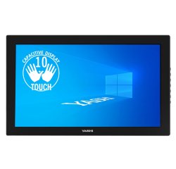 YASHI YZ2410 computer monitor 59.9 cm (23.6") 1920 x 1080 pixels Full HD LED Touchscreen Black