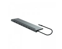 MCL MD1A99AZZUSB3C568 hub & concentrateur USB Type-C 5000 Mbit/s Aluminium