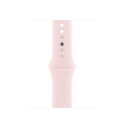 Accessoires bracelet et montre connectée Apple Bracelet Sport rose pâle 41mm - S/M