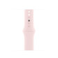 Accessoires bracelet et montre connectée Apple Bracelet Sport rose pâle 41mm - S/M