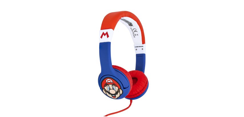 OTL Technologies Super Mario Blue Auriculares Alámbrico Diadema Música Multicolor