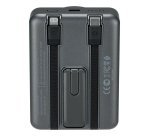 Rivacase VA2608 power bank Lithium Polymer (LiPo) 10000 mAh Wireless charging Black, Grey