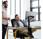 Ergotron NX Series NX MONITOR ARM BLACK 86,4 cm (34") Bureau Noir