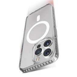 SBS Etui support Coque Extreme 3 Mag iPhone 15 Pro, transparent