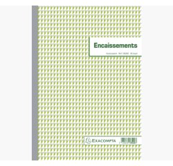 Manifold autocopiant exacompta encaissements a4 210x297mm foliotage 50 duplis