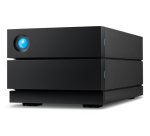 LaCie 2big RAID 16TB boîtier de disques 16 To Bureau Noir