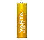 Varta Longlife, Batteria Alcalina, AA, Mignon LR6, 1.5V, Blister da 4, Made in Germany