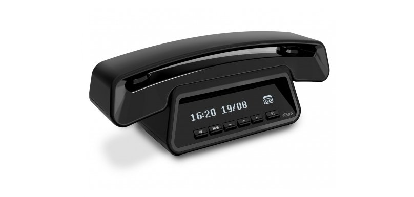 Alcatel ePure#3 Premium DECT telephone Caller ID Black