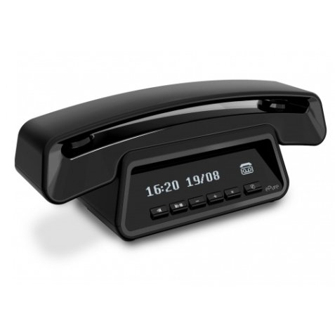 Alcatel ePure#3 Premium Telefono DECT Identificatore di chiamata Nero
