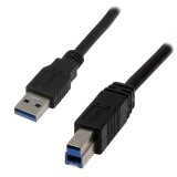 MCL MC923AB-2M/N câble USB USB A USB B Noir