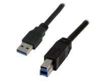 MCL MC923AB-3M/N câble USB USB A USB B Noir