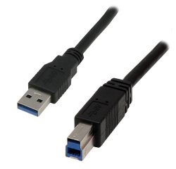 MCL MC923AB-3M/N câble USB USB A USB B Noir