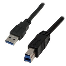 MCL MC923AB-3M/N câble USB USB A USB B Noir