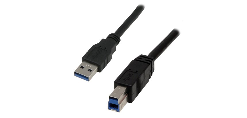 MCL MC923AB-3M/N câble USB USB A USB B Noir