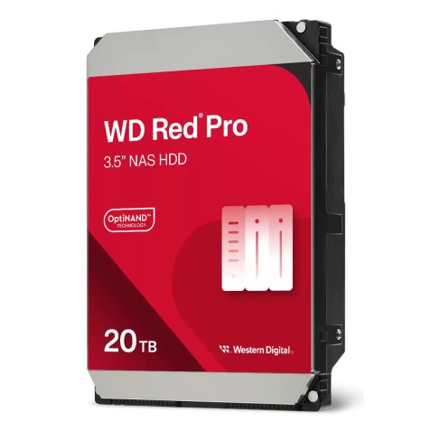 Western Digital Red Pro WD202KFGX disque dur 20 To 7200 tr/min 512 Mo 3.5" Série ATA III