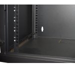 LINK LK1907UN rack cabinet 6U Wall mounted rack Black