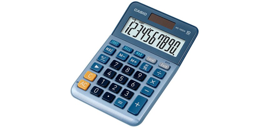 Casio MS-100EM calculator Desktop Display Multicolour