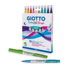 Giotto Turbo Soft Brush Multicolore 10 pz